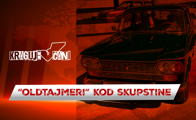 Zastavini oldtimeri ispred Skupštine Zastavini oldtimeri ispred Skupštine